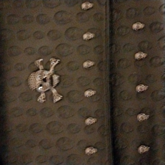 Skull bag 2fer clutch skull nwot - Picture 3 of 5